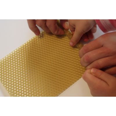 fabriquer une bougie en cire d'abeille - étape 3b